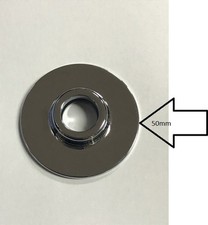 15mm Copper Pipe Flange Cover Plate/Back Plate Chrome