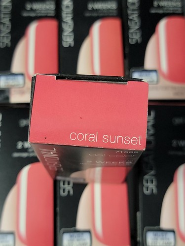 NUOVISSIME 7 SCATOLE-Sensationail Gel Smalto Colore-Corallo Tramonto #71589 - Foto 7 di 7