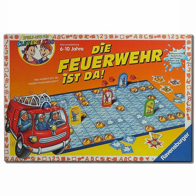 Die Feuerwehr ist da! - Ravensburger - Kinderspiel - Alter 6 - 10 Jahre Die Feuerwehr ist da! - Ravensburger - Kinderspiel - Alter 6 - 10 Jahre