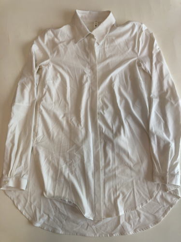 Lululemon womens Long Sleeve Button Up Shirt White Size 0