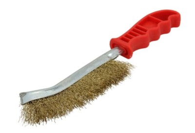 Sealey WB05/R Bremssattelbürste Bremsenbürste 25cm Schmale Messingdrahtbürste