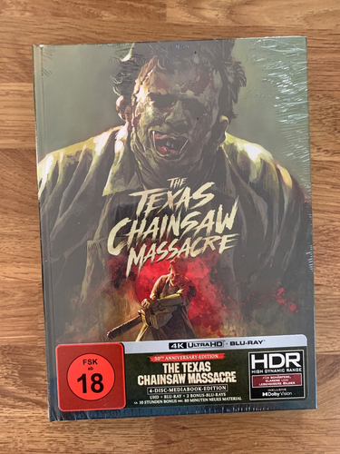The Texas Chainsaw Massacre mediabook limited edition 4K UHD Blu-ray Turbine