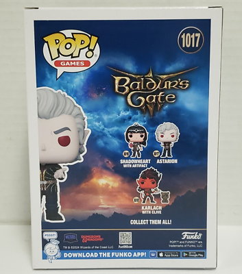 ASTARION - Baldur's Gate 3 - Funko POP! Games #1017 Collectible