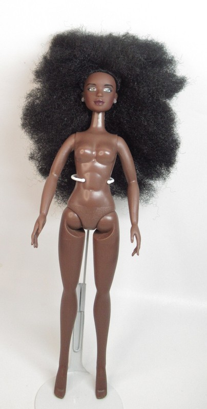 Nude Natualistas Laya Fashion Doll Barbie Sized Black Just Play Toys
