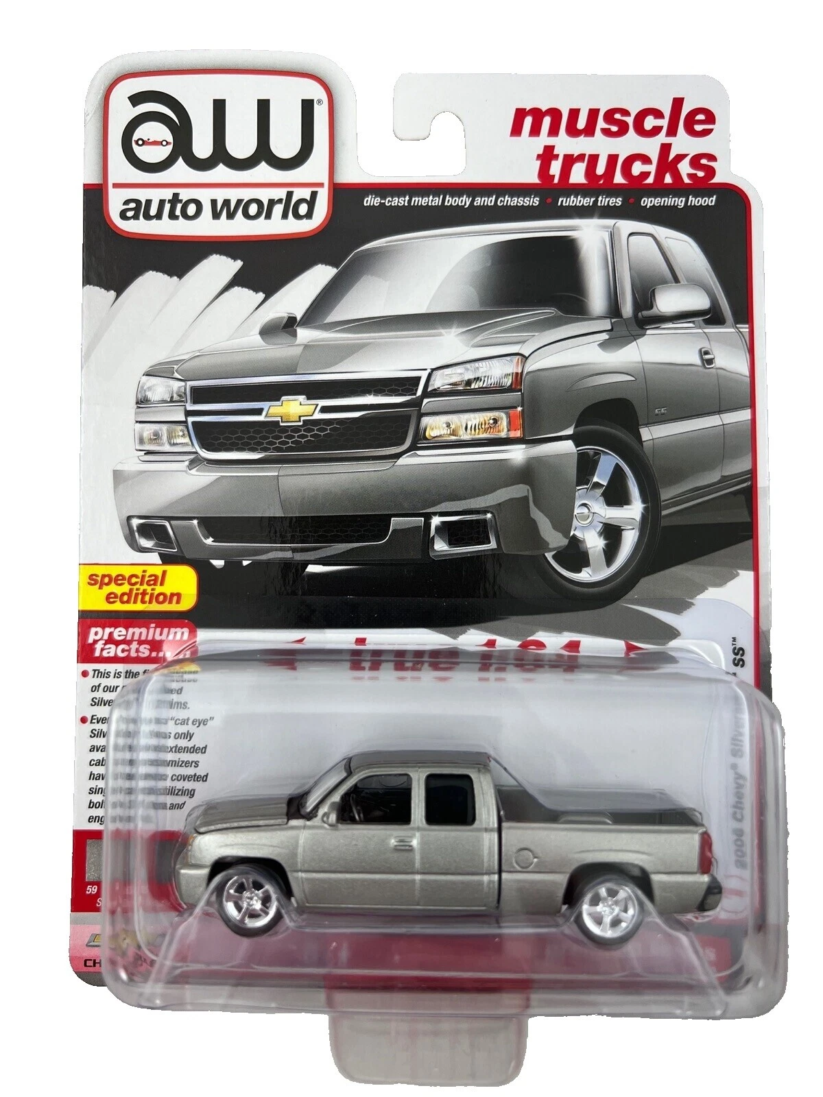 Chevrolet 1:64 Scale Diecast & Toy Pickup Trucks