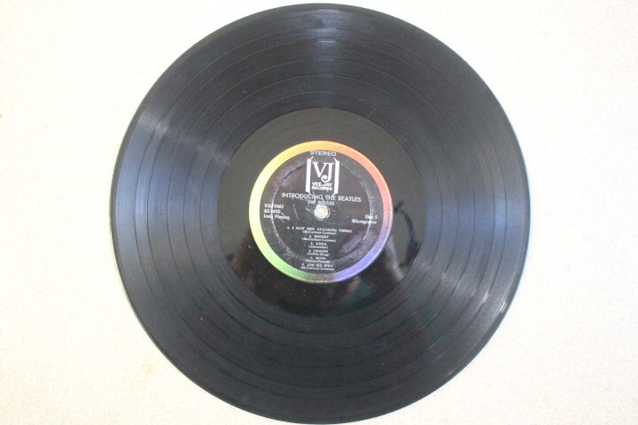 Introducing The Beatles embossed STEREOPHONIC 1964 VJ Lp with Vee