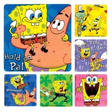 25 Silly Spongebob Squarepants Stickers Party Favors Teacher Supply Rewards