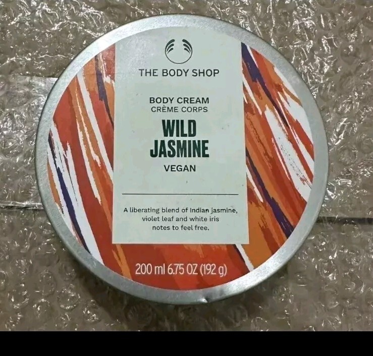 The Body Shop WILD JASMINE Body Cream 200ml - Vegan - NEW