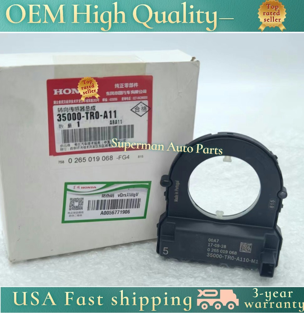 NEW OEM Steering Angle Sensor For Honda Civic CR-Z Pilot Ridgeline 35000-TR0-A11