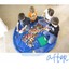 thumbnail 4 - Portable Storage Bag Kids Baby Toy Round Play Game Mat Building Blocks Organizer