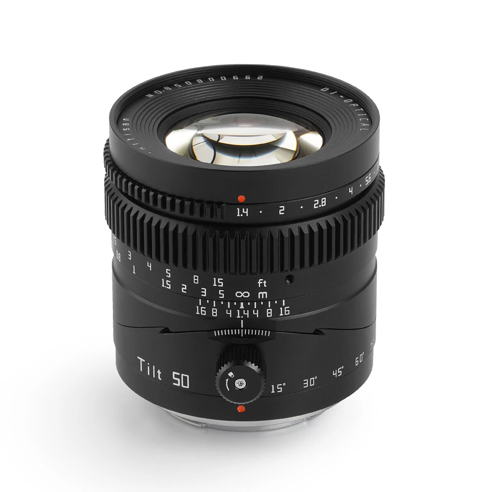 TTArtisans 50mm F1.4 Full Fame Tilt Lens Sony E A7R4 A7S3 A9 a7c a1 A7III A7M2 - Image 3 of 4