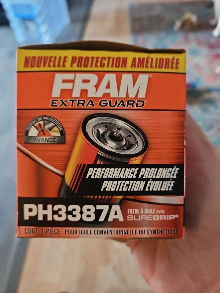 NUEVO EN CAJA FILTRO DE ACEITE MARCO PH3387A protector adicional con aceite sintético/convencional SUREGRIP Foto 2 de 4
