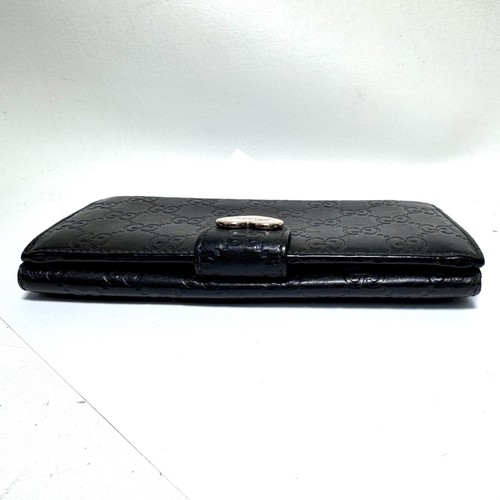 Vintage Gucci Guccissima Heart Continental Geldbörse Schwarz! (WMP012401) - Bild 6 von 12