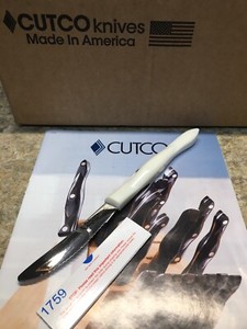 CUTCO 1759 Table/Steak Knife Sharp! Factory Fresh DD Edge Pearl/White Choose Qty