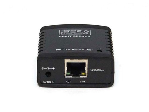 USB 2.0 Print Server 1 Port for Network Sharing of USB Printers Multiple OS S... - Picture 3 of 6