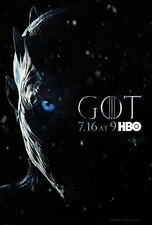 NEW Game of Thrones Art Print Promo Poster HBO White Walker Collectible Gift GOT