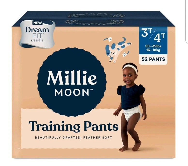 New Millie Moon Disposable Training Pants Size 3T/4T