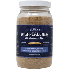 Flukers High Calcium Mealworm Diet