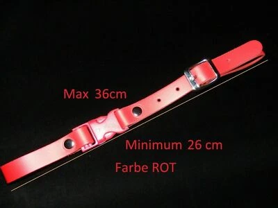 Querriemen für Akkordeon,ab 26cm bis 36cm,ROT,Leder,accordion back strap RED