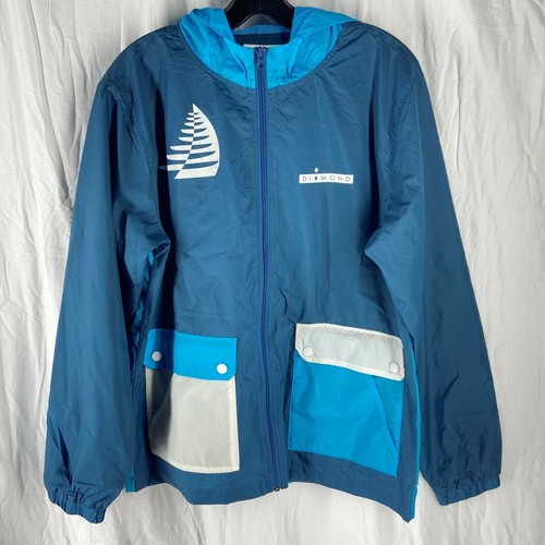 Long Sleeve Windbreaker Jacket Size 