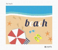 The Beach Needlepoint Kit or Canvas