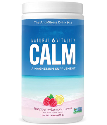 Natural Vitality Calm Raspberry Lemon 16 oz