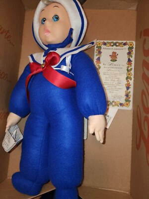 Lenci Marco Doll w/Box & Certificate 