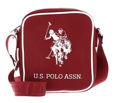 POLO Morny Crossbody Bag Umhängetasche Tasche Red rot weiß
