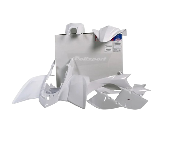 POLISPORT Plastic Kit Yamaha yfz450 2004-2014 WHITE 90073 | eBay