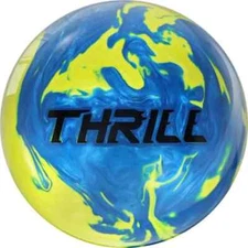 Motiv Max Thrill Pearl Blue/Yellow Bowling Ball