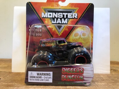 Original Spin Master 1:64 Grave Digger ((Digger's Dungeon) (Limited Edition))