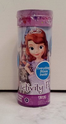 Disney Sofia the First On The Go Fun Activity Pad Activity Tube Craft Kit