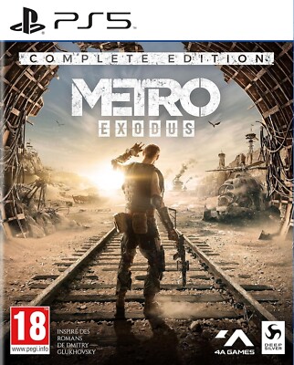 Metro Exodus Complete Edition PS5 * NEU & VERSIEGELT SONY PS5 * VERSAND AM SELBEN TAG