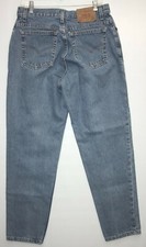 Vintage Levis 550 Mom Jeans Relax fit Tapered Leg 12 M MIS Made In The USA