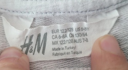 H&M LS Christmas Sweatshirt Youth Size 6-8 - Picture 7 of 8
