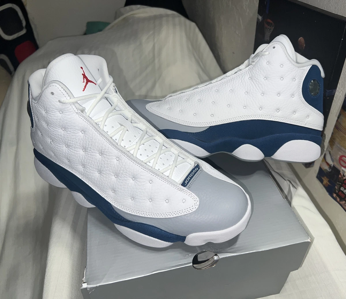 Size 13 DS Nike Air Jordan Retro 13 “French Blue” UNC BRAND NEW! UNDER  RETAIL🤯 | eBay
