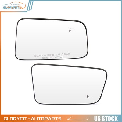 For 07-08 Ford EDGE Passenger Side Mirrors Chrome With Heated Mirrors Glass