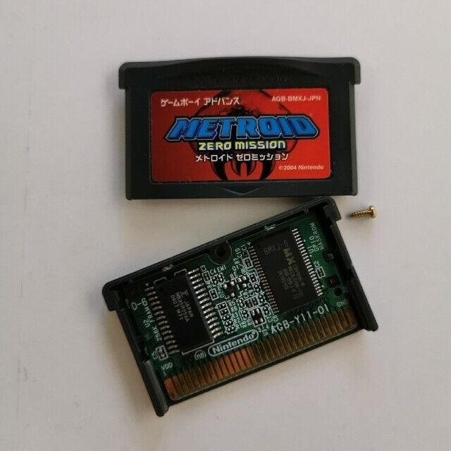 METROID ZERO MISSION Nintendo Gameboy Advance software made METROID ZERO MISSION Nintendo Gameboy Advance software made