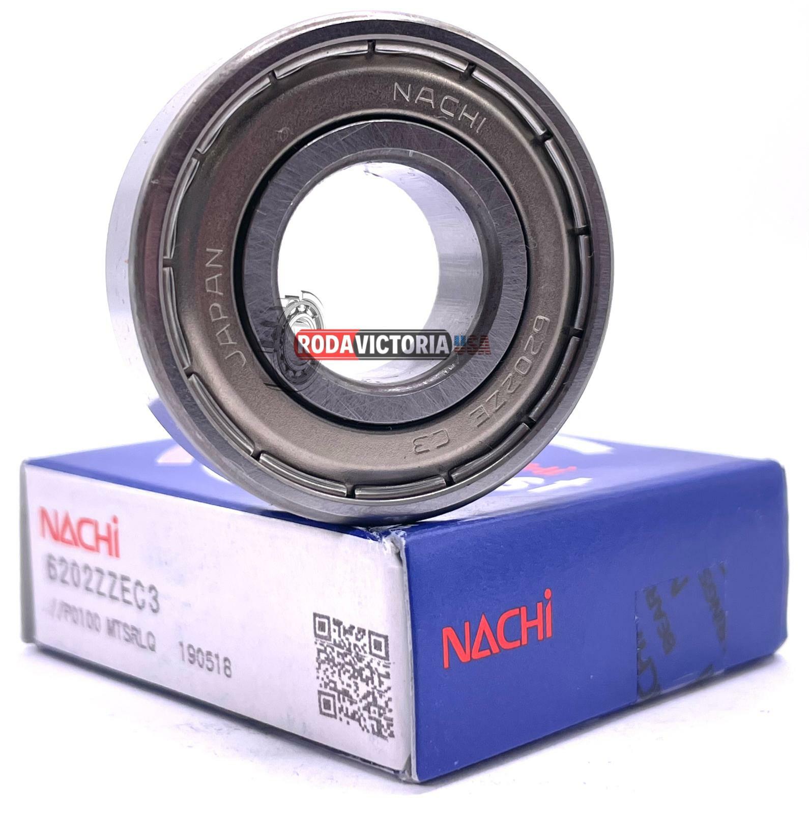 Nachi Valves & Manifolds 6202ZZE Nachi Bearing Shielded C3 Japan