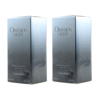 Calvin Klein Obsession Night - EDP Eau de Parfum - 100ml - 2x