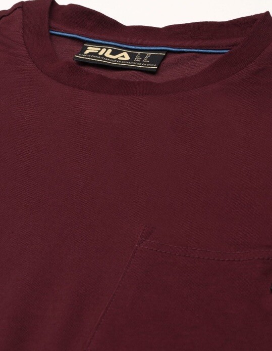 T shirt a maniche lunghe Fila Capello taglia UK XSmall nuova con etichette