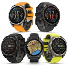 Garmin fenix 8 (47mm) AMOLED Sapphire/Solar Sapphire Multisport GPS Smartwatch