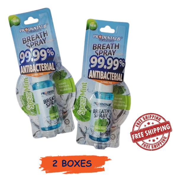 2 X Spray Bucal ProDental-B Spray Aliento Fresco Lanza Como Nuevo 20 ml ENVÍO GRATUITO