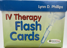 IV Therapy Flash Cards by Lynn D. Phillips Pu...