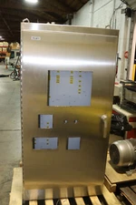 HOFFMAN Single-Door   Enclosure Electrical Panel 72"X36"X18" Stainless Steel