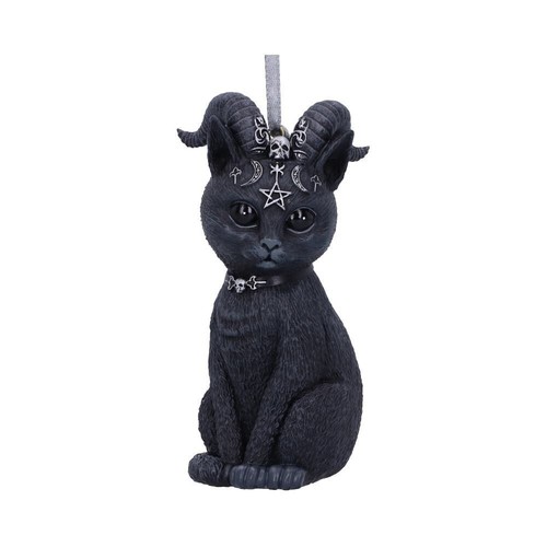 Nemesis Now PAWZUPH Hanging Witchy Cat Figurine Pagan Witch Gothic Witchcraft - Picture 2 of 7