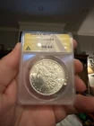 1900-O  $1  MORGAN SILVER DOLLAR  "NEW ORLEANS MINT"  ANACS MS63
