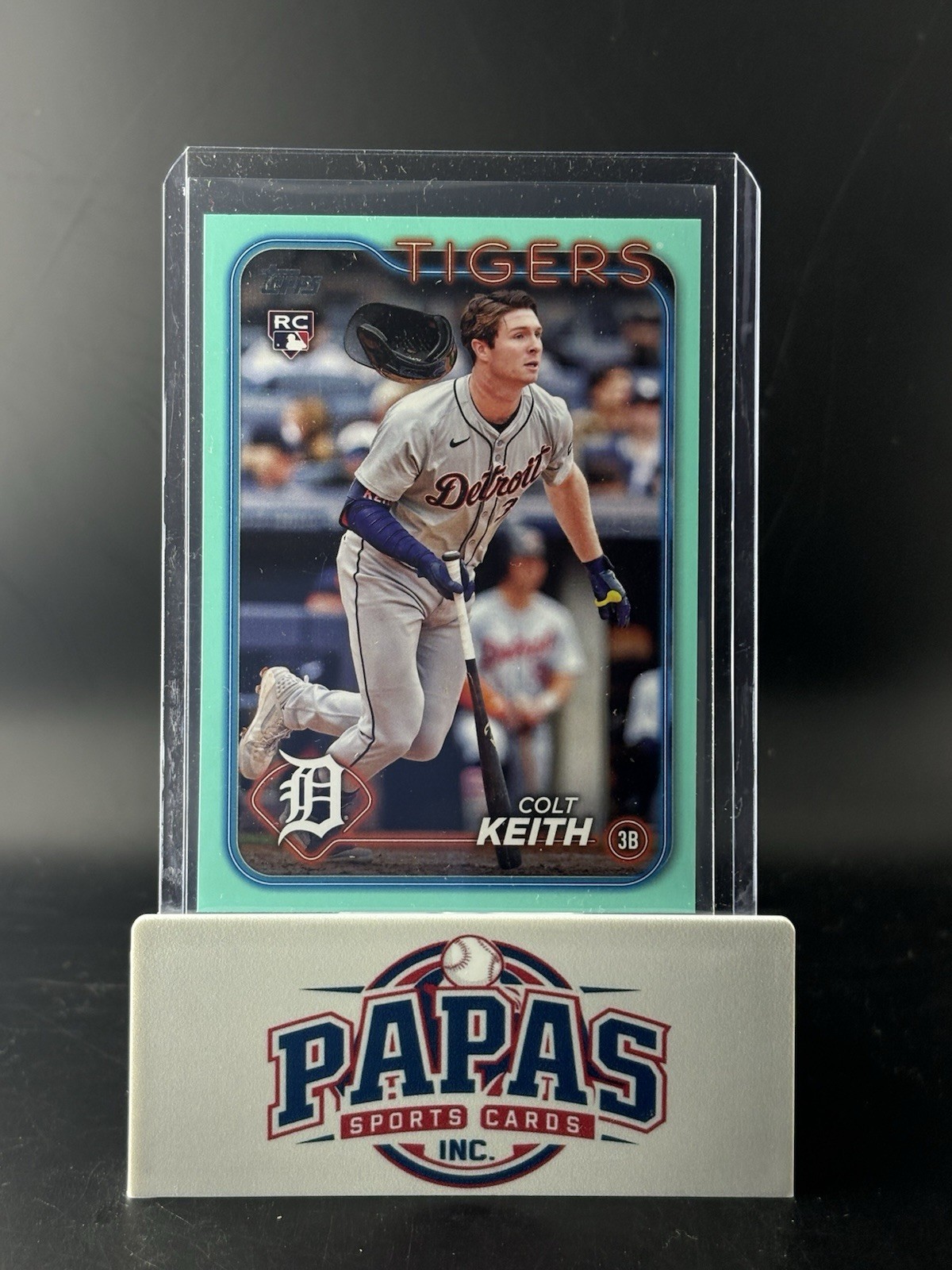 Colt Keith 2024 Topps Update Series #US73 Fanatics Exclusive Aqua Parallel (RC)