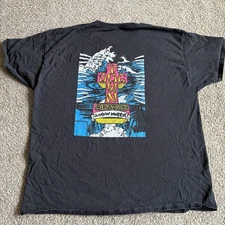 Dogtown Skateboarding Aaron Murray Kanji T-Shirt Black Mens XL Made in USA