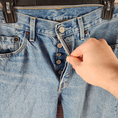 Levi’s 501 XX 150th Jeans 32x30 Button Fly Heart Embroidered Limited Edition - Picture 6 of 11